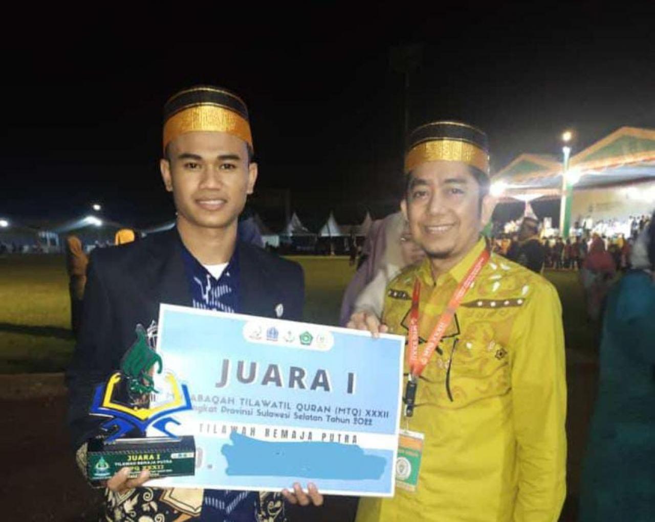 Juara 1 Tilawah Putra